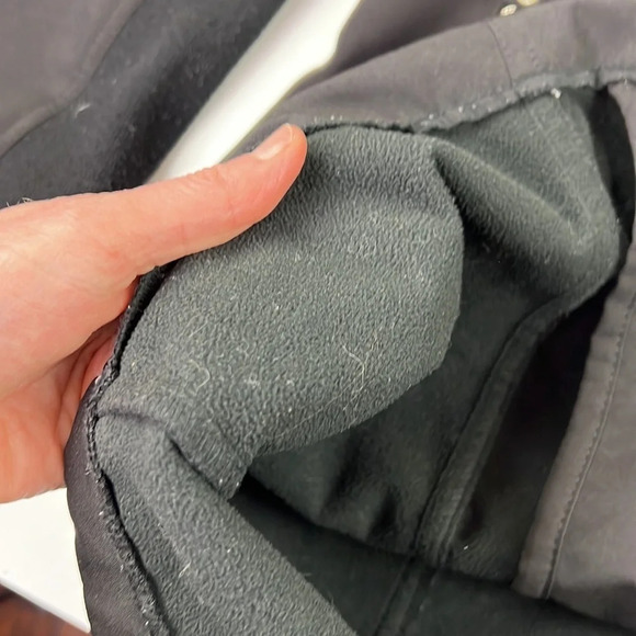 M60 Miss Sixty Black Fleece Lined Black Waterproof Jacket with Hood - Picture 5 of 10